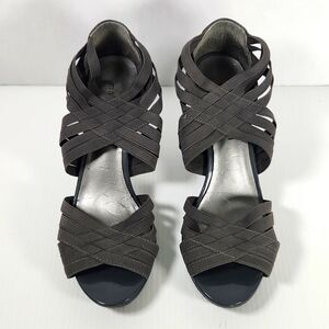 Madden Girl Grey High Heel Sandals size 8.5